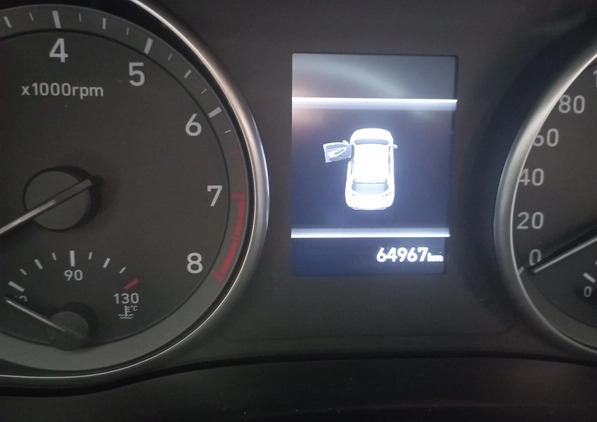 Hyundai I30 cena 63800 przebieg: 64967, rok produkcji 2021 z Praszka małe 79